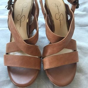 Tan wedges